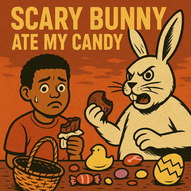 Scary Bunny Ate My Candy